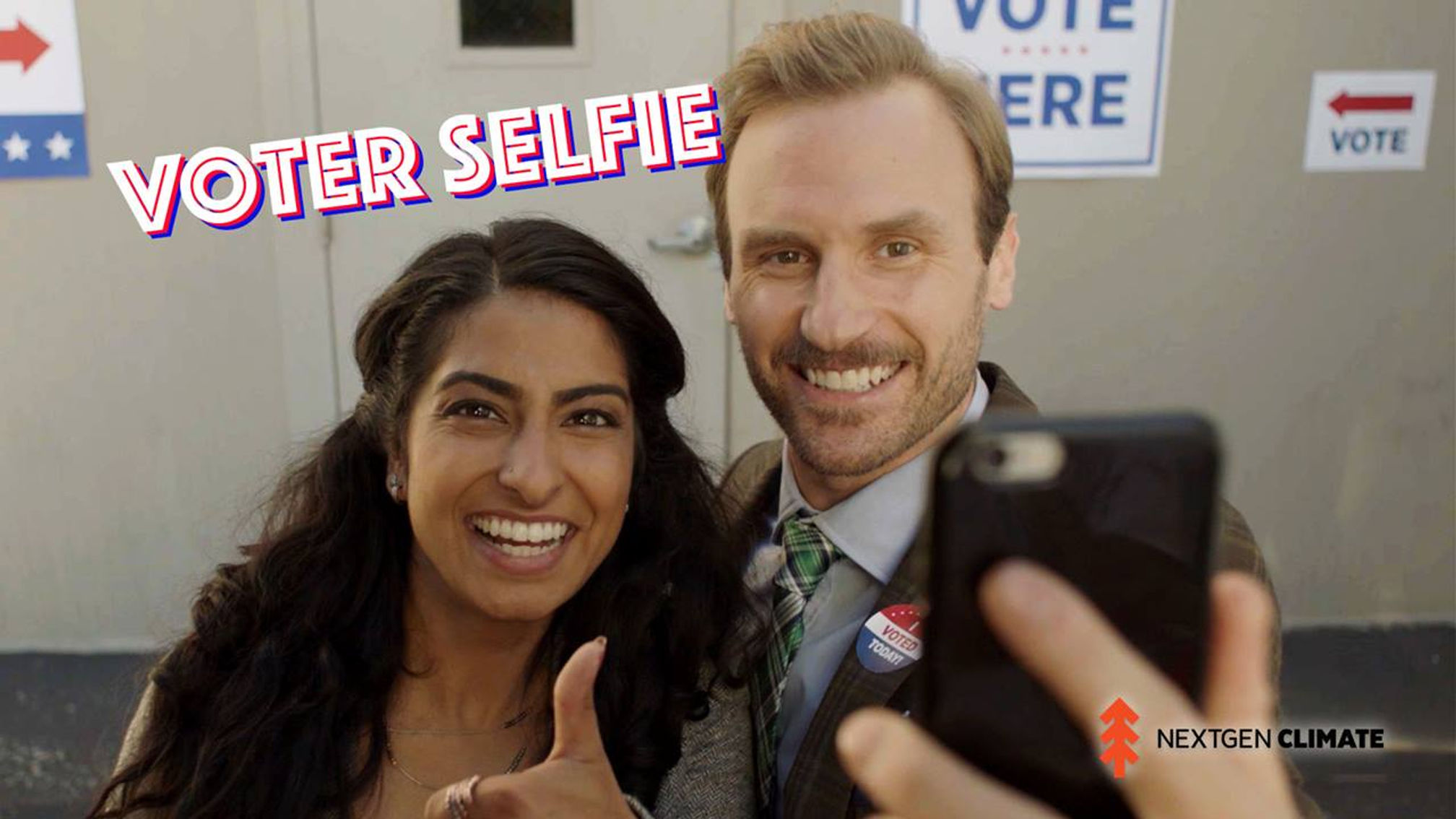 How to Vote Good: Spreading the Word
What's your voter selfie gonna say about you? Find your polling place at
nextgenclimate.org/vote